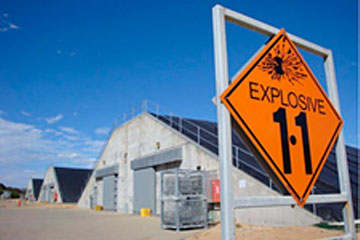 Earth Covered Ordnance Stores, HMAS Stirling WA